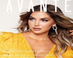 Pierson graced the cover of Avante magazine in its December 2019 issue.